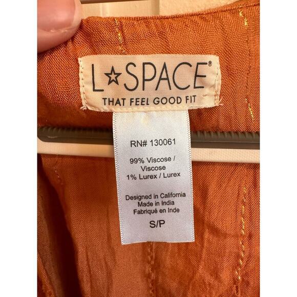 LSpace Stay Golden Dress Size Small - Picture 6 of 6